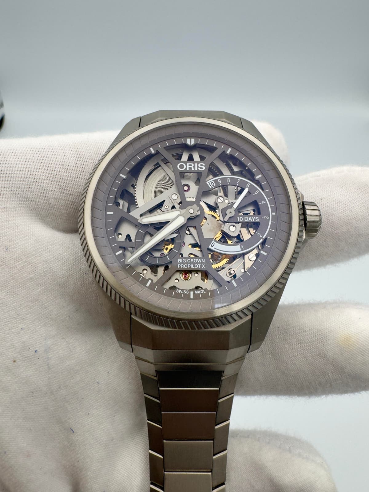 [WTS] Oris ProPilot × Skeleton Caliber 115 10-Day Power Reserve