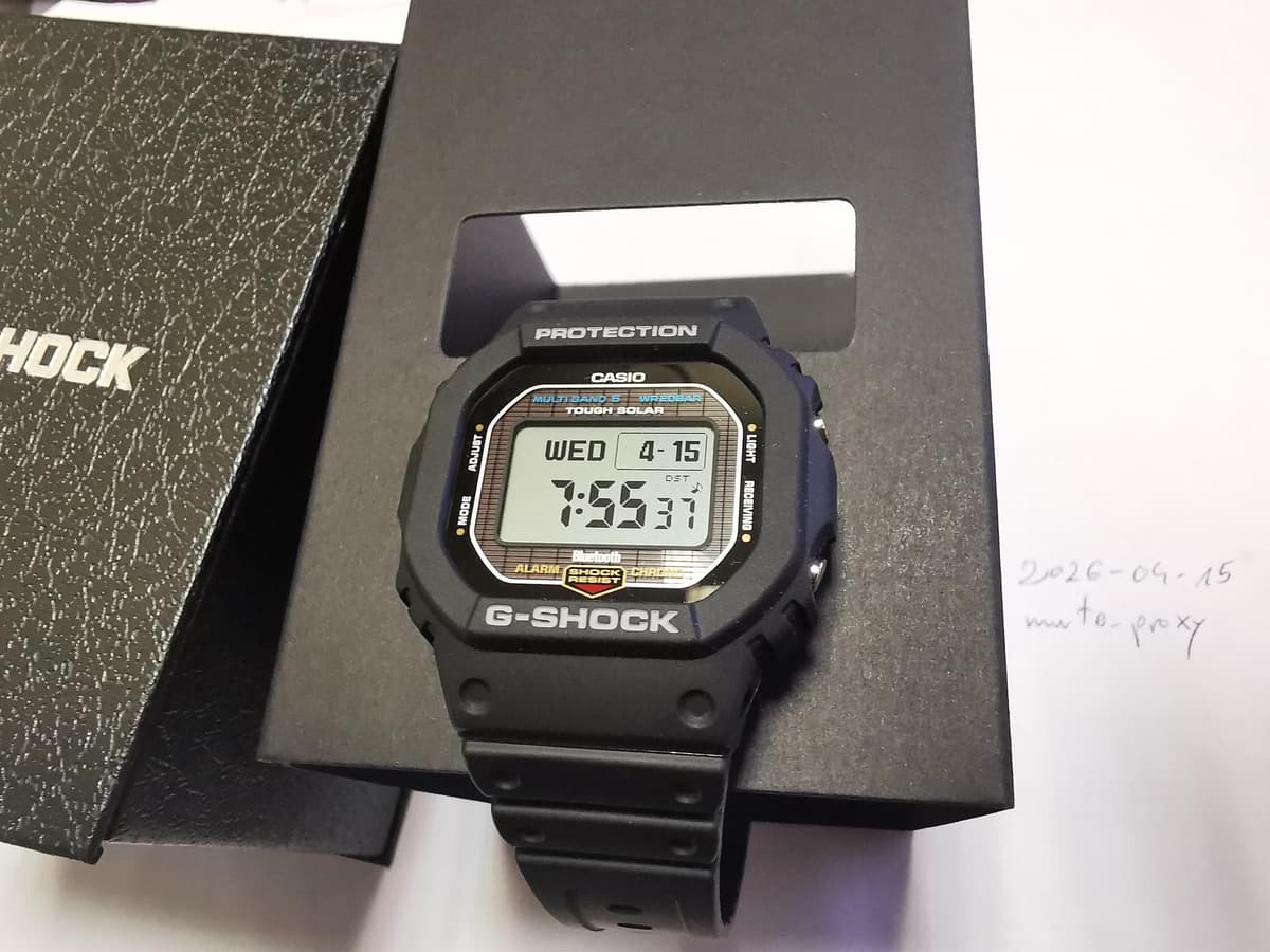 [WTS] Casio G-Shock GW-BX5600-1JF, PayPal F&F $220 + shipping, brand new