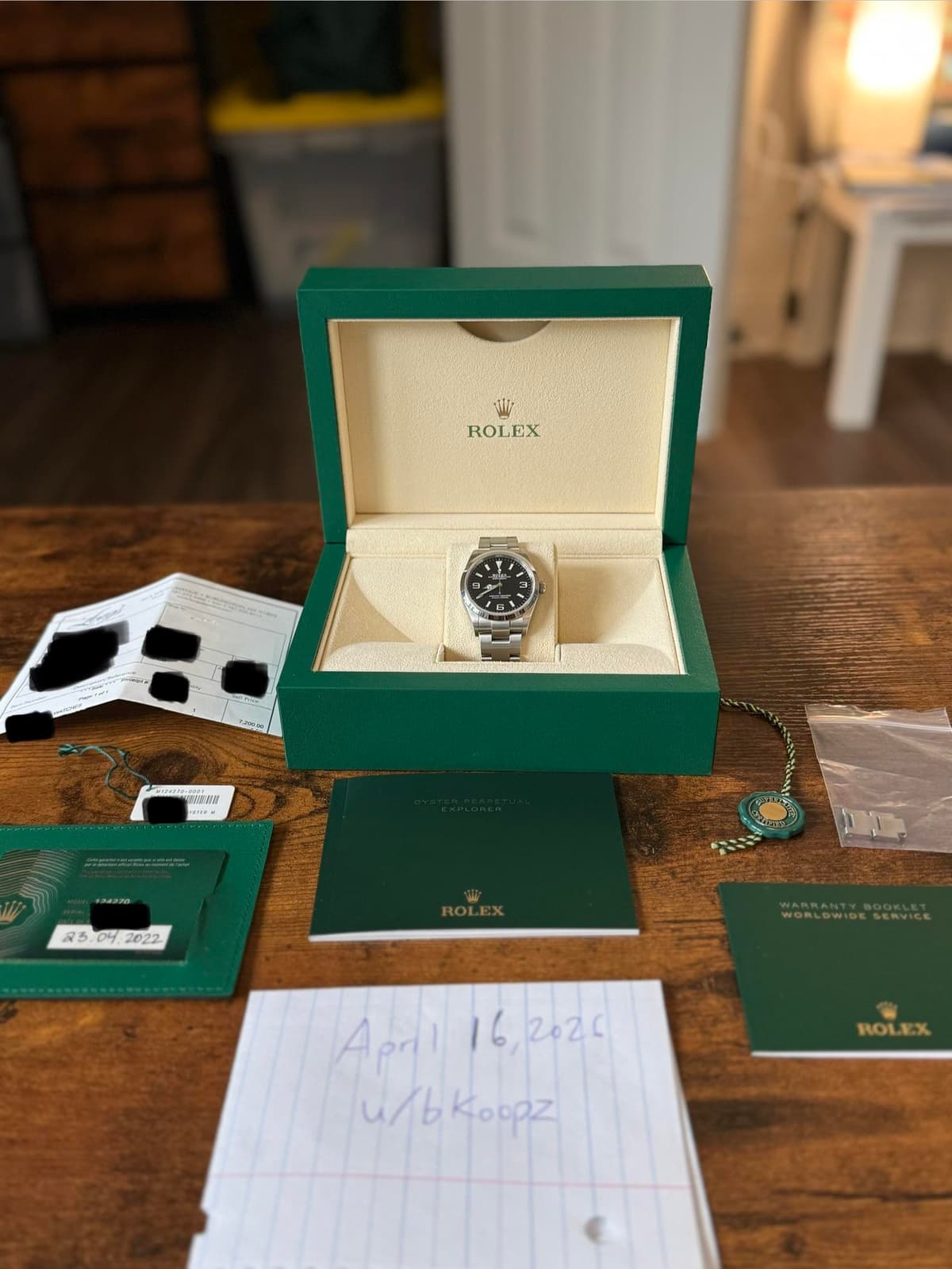 [WTS] Rolex Explorer 124270 (36mm)