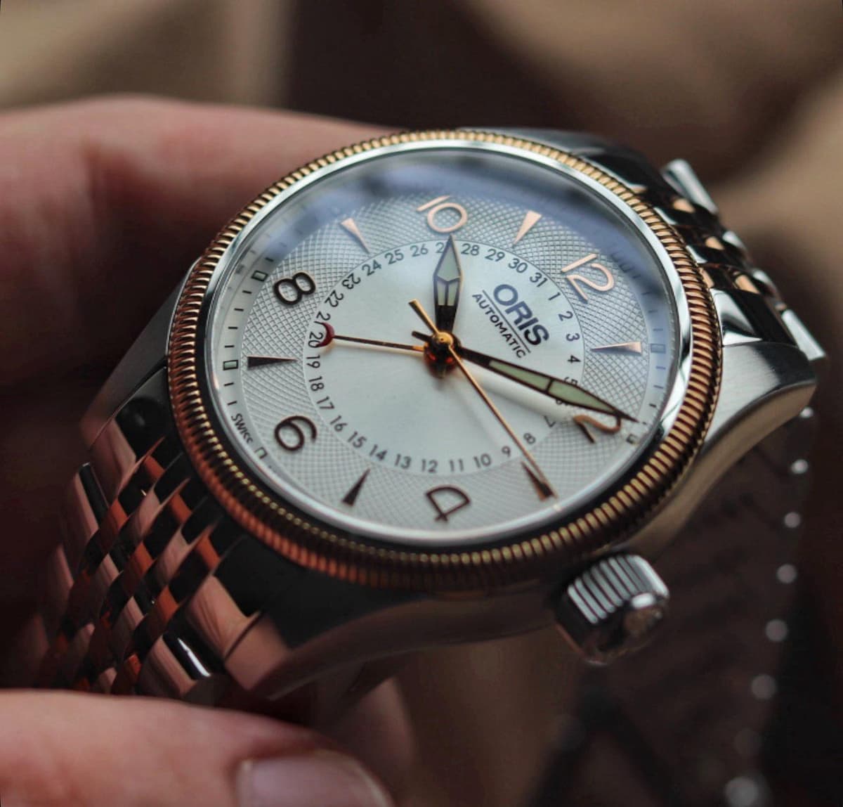 [WTS] Discontinued Oris Big Crown - 40mm Pointer Date - Ref.7679-43 Guilloché Dial + Bracelet Variant ( Serviced / Excellent Condition / Box Papers Tag / Tariffs Covered ) 980USD