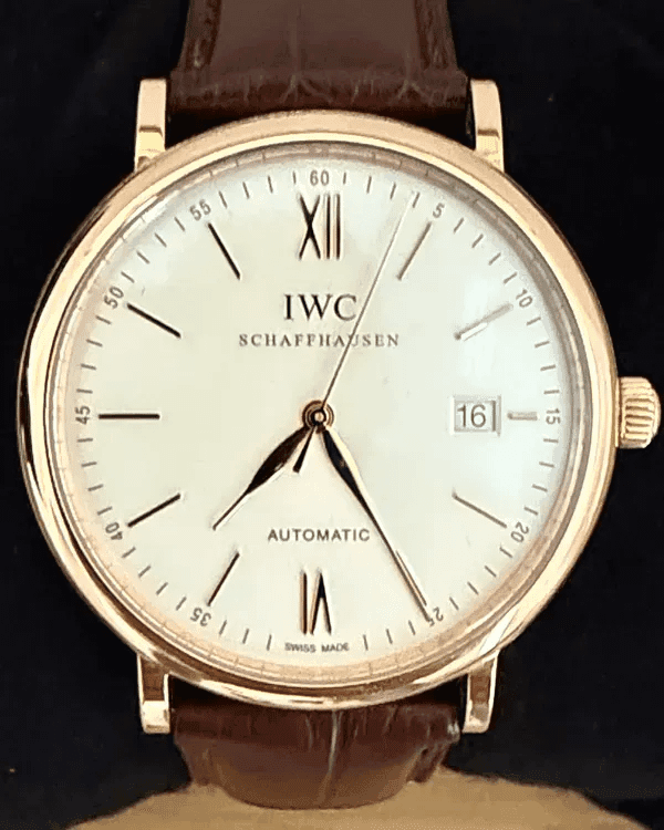 [WTS] IWC Portofino Automatic IW356504 18K Rose Gold 40MM Silver Dial Automatic
