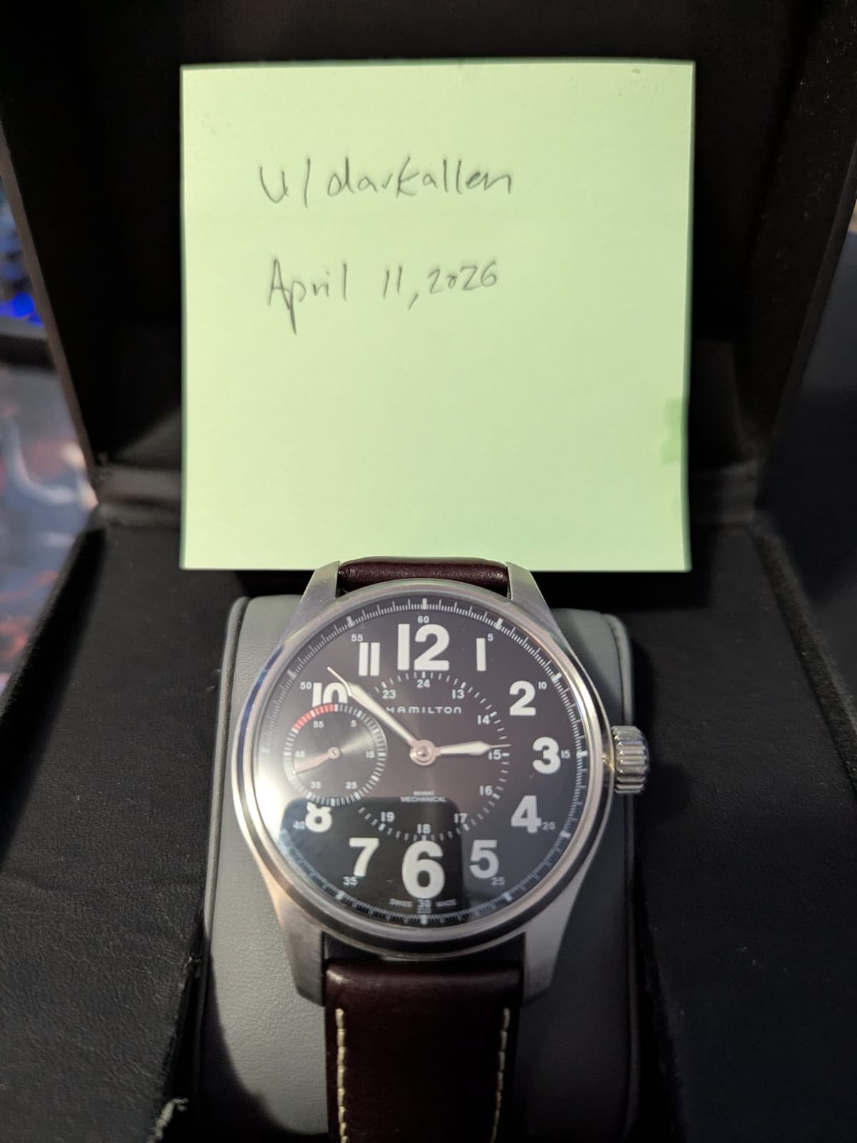 [WTS] Hamilton Khaki Field Officer Mechanical