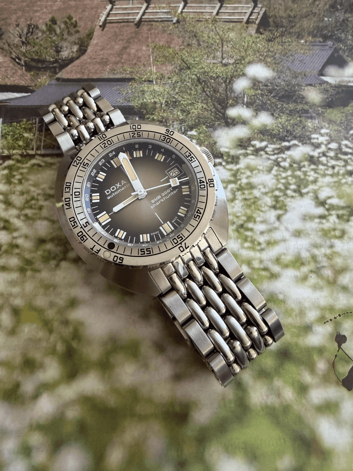 [WTS] DOXA Sub 250T GMT Vintage Sharkhunter, Box, Papers - $1775 Shipped!