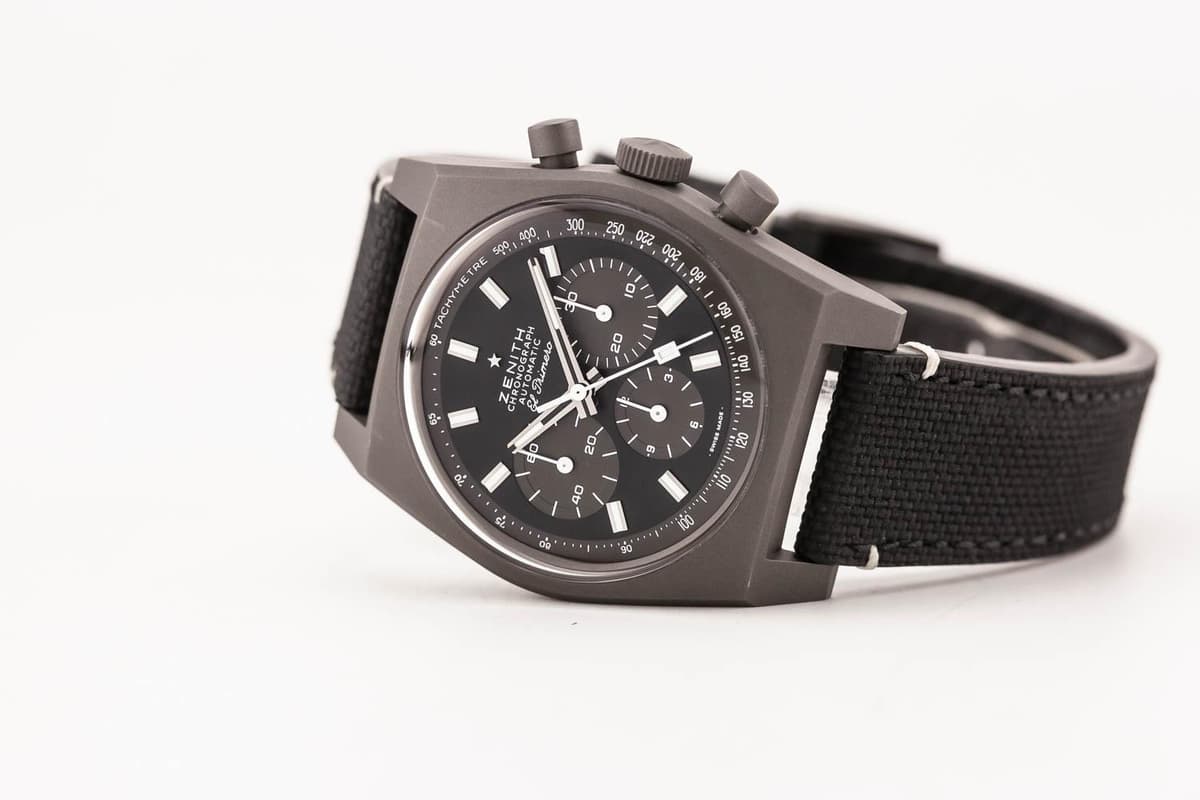 [WTS] Zenith El Primero Chronomaster Revival Shadow 97.T384.4061/21.C822 ( excellent / 2022 / box and papers )