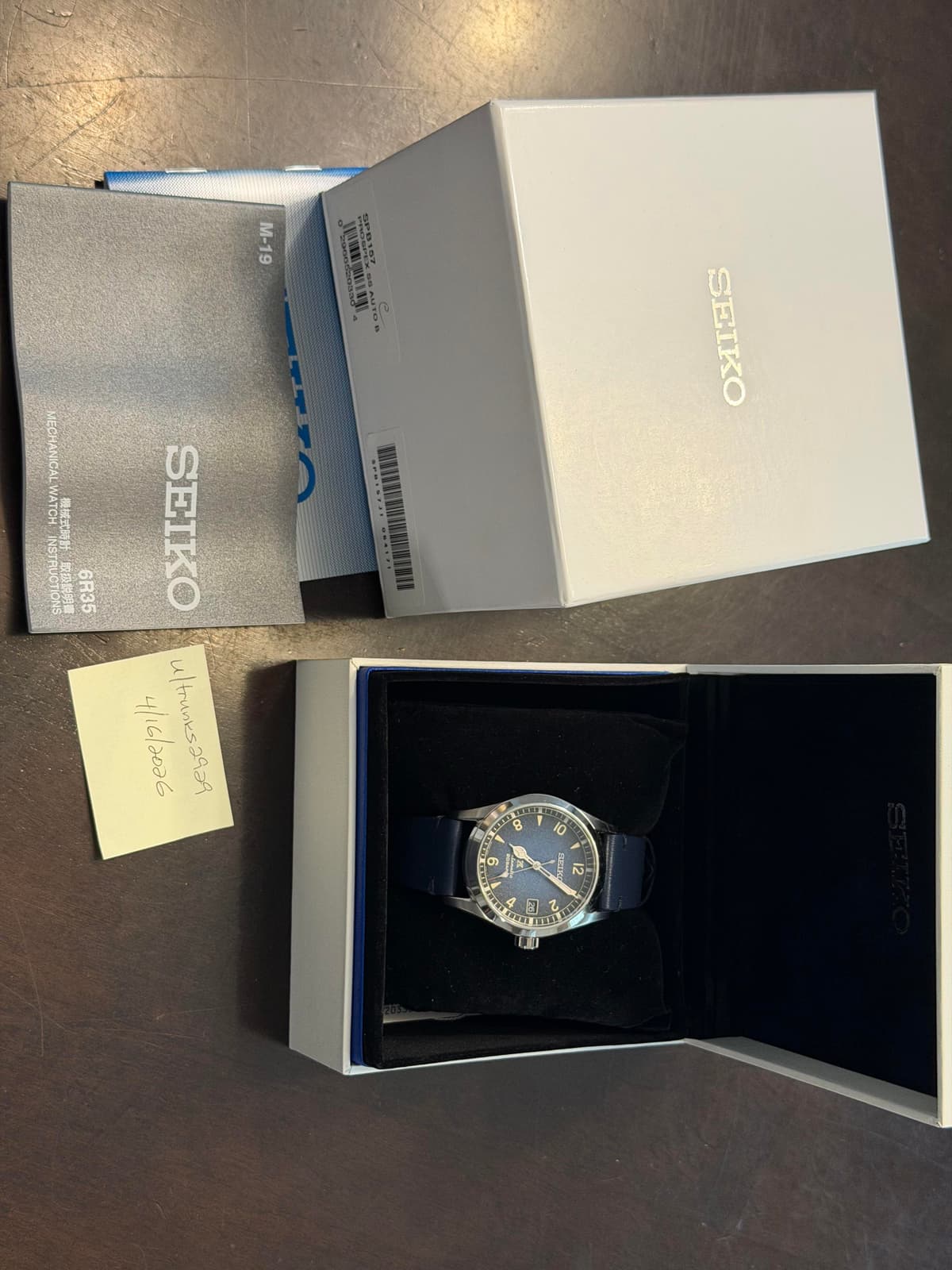 [WTS] Seiko Baby Alpinist Blue - SPB157