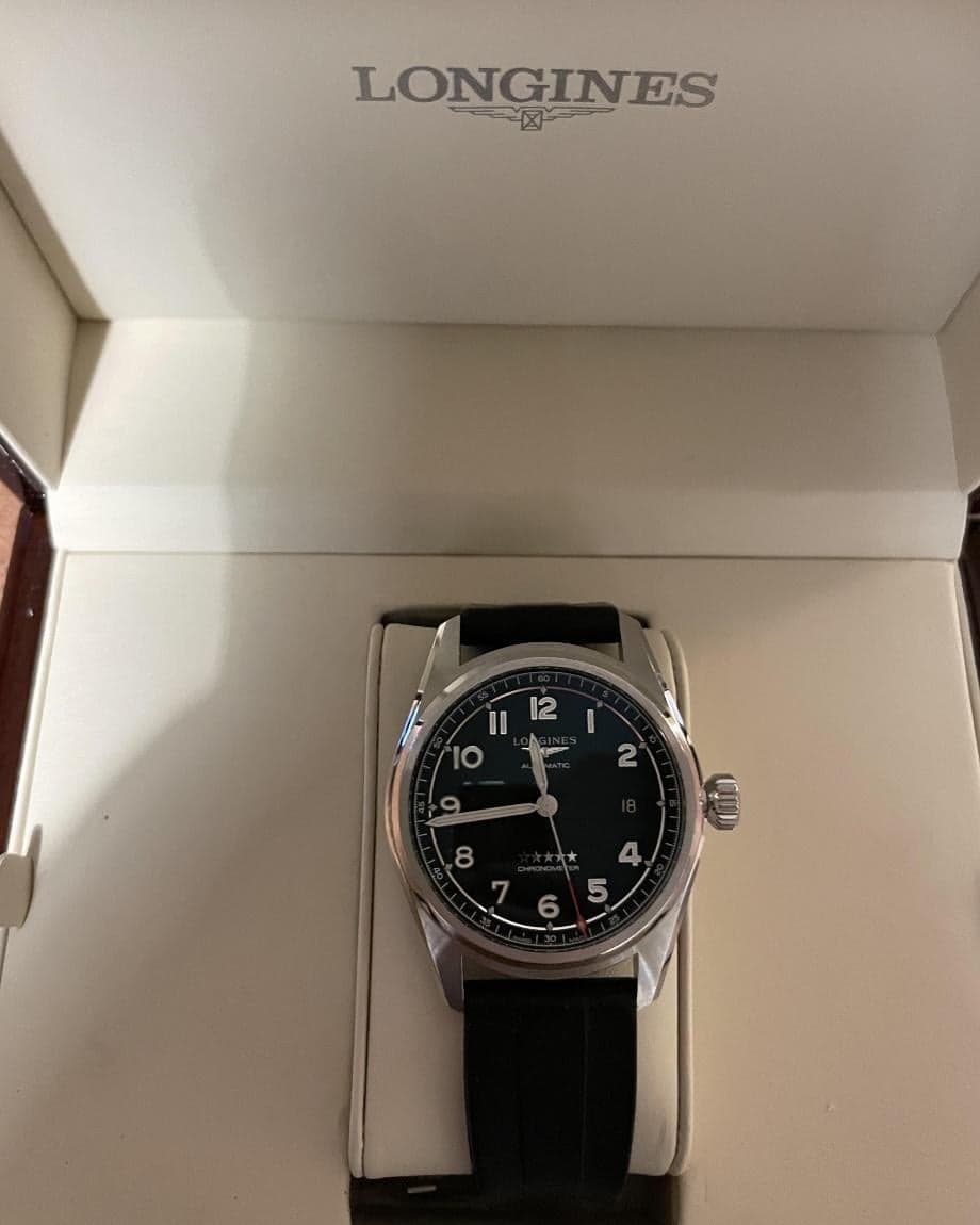 [WTS] Longines Spirit 40mm ref. L3.810.4 W/ Boxes and card