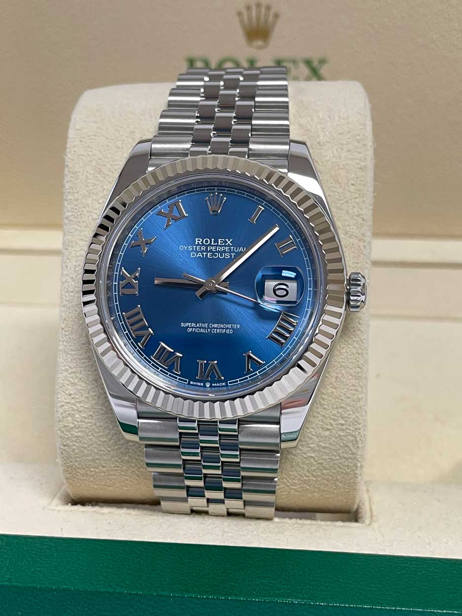 [WTS] Rolex Datejust 41 Blue Roman 126334 LNIB 12/21