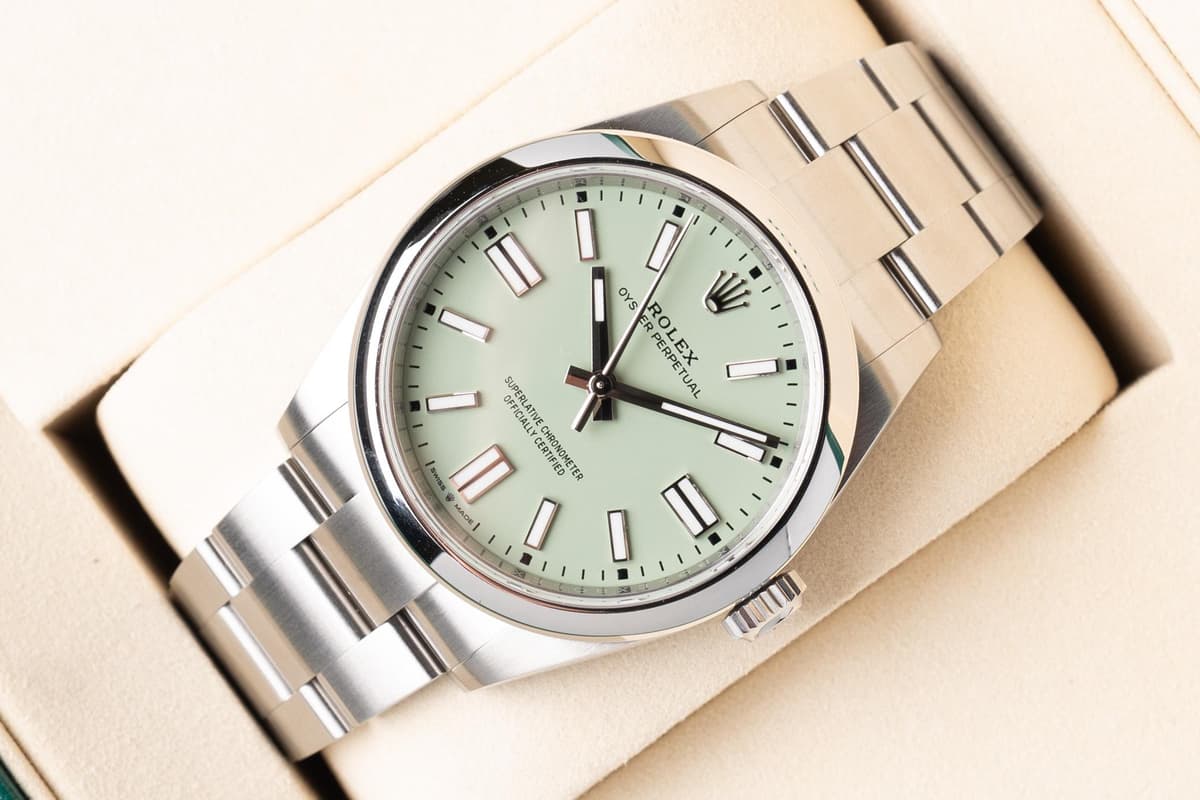 [WTS] 2025 Rolex Oyster Perpetual 41 134300 Pistachio