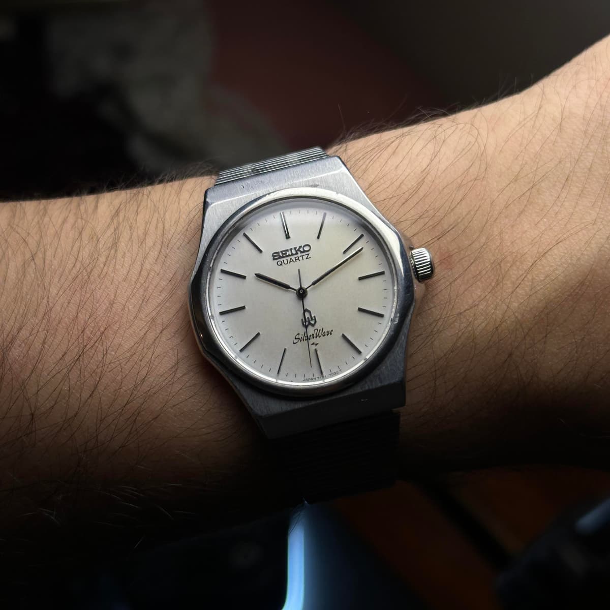 [WTS] Vintage Seiko Silverwave - Nautilus Style - 7121-7030 - Sapphire crystal upgrade - March 1980