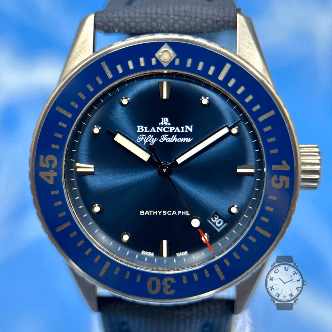 [WTS] Blancpain Fifty Fathoms Bathyscaphe 38mm – Ref. 5100 1140 O52A PRICE DROP