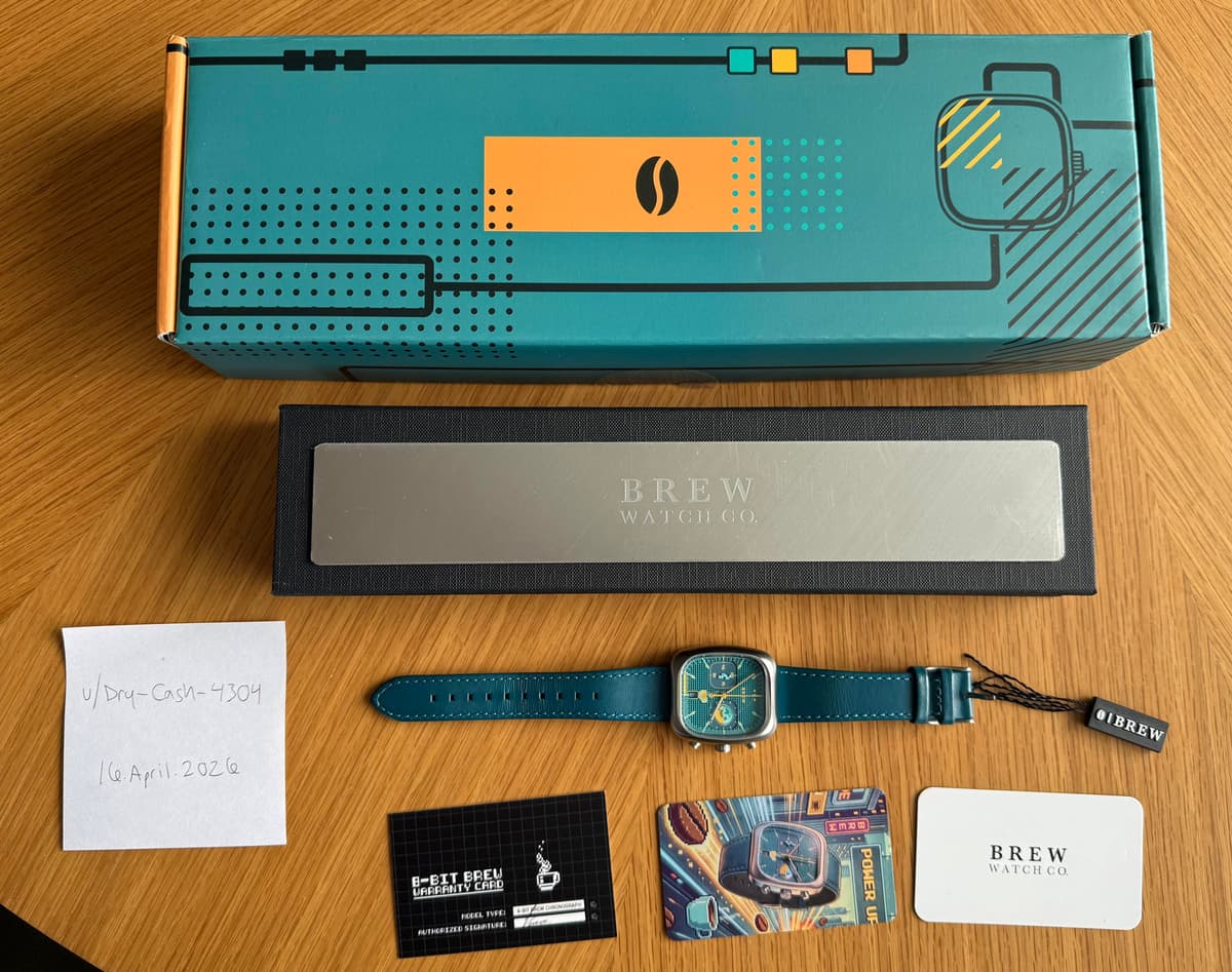 [WTS] Brew 8-BIT V2 Chronograph 38mm - edition of 300