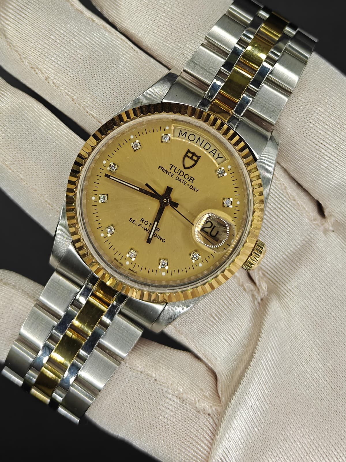 [WTS] Tudor. Day-Date. Diamond Champagne Dial. $1449 Only