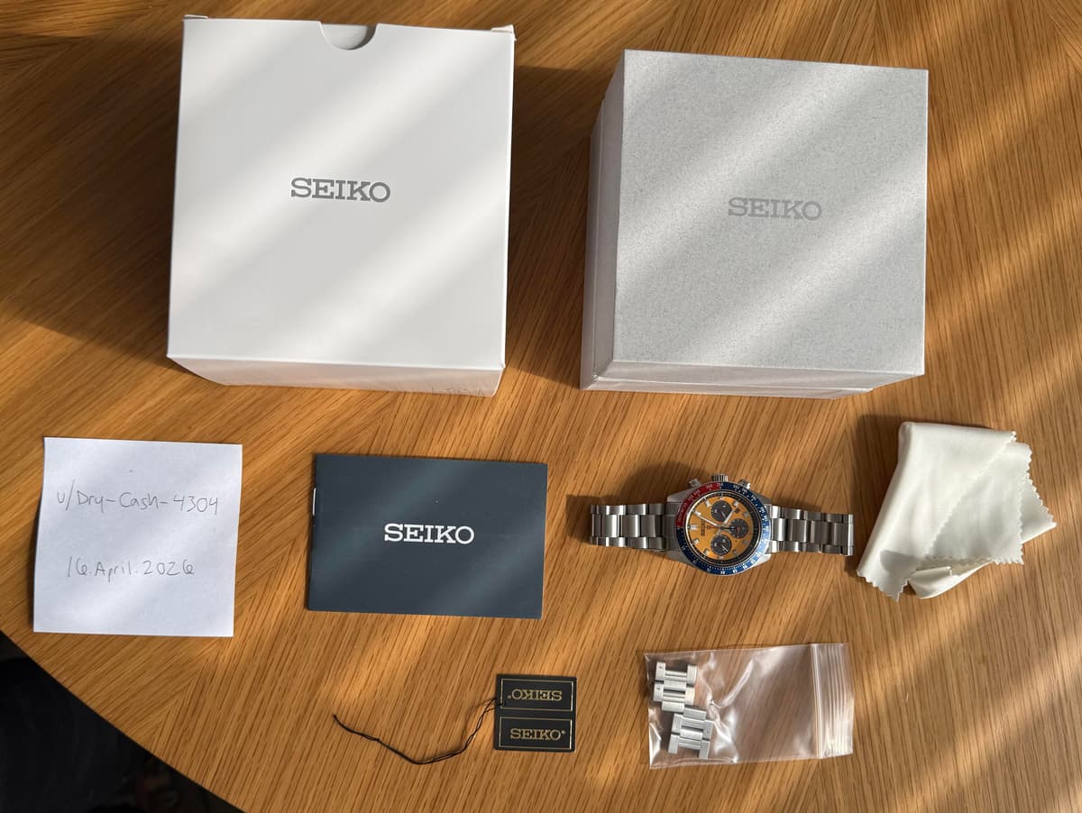 [WTS] Seiko Prospex Speedtimer SSC947 “Pogue”