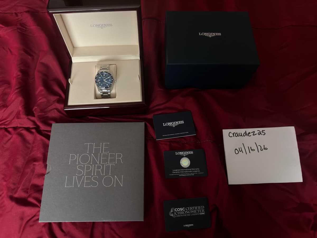 [WTS] Longines Spirit Zulu Time 39