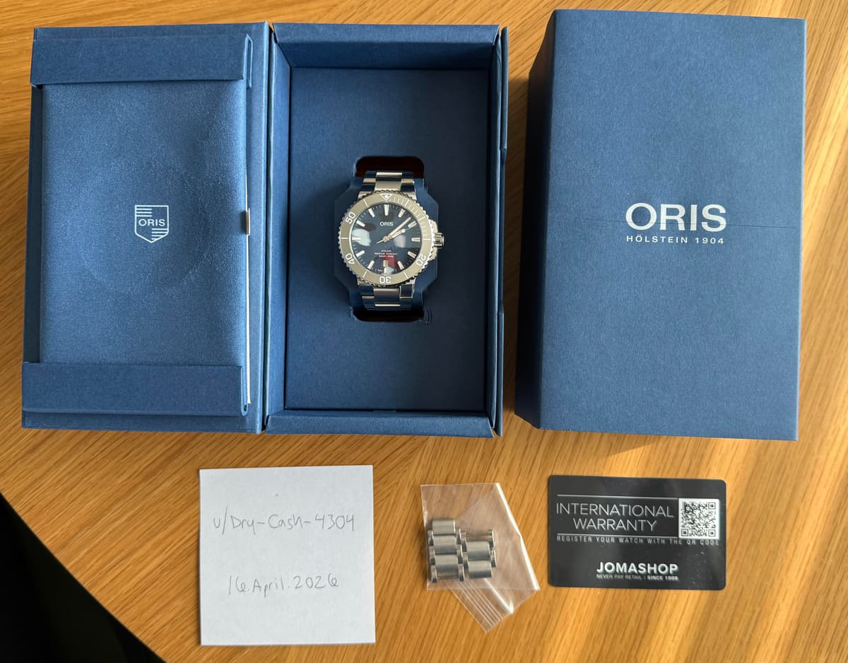 [WTS] Oris Aquis Date Upcycle 41.5mm