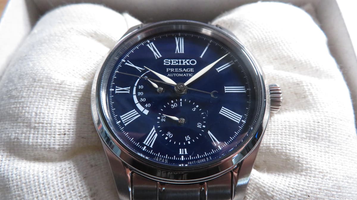 [WTS] Seiko Presage Blue Enamel Dial SPB091J1 Full Set Excellent Condition