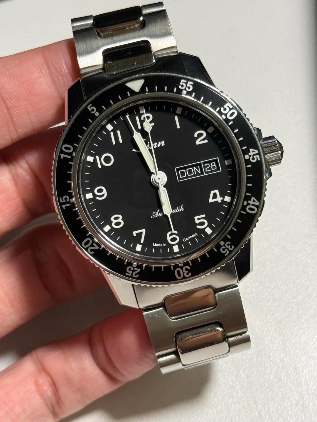[WTS] Sinn 104 St Sa A - Black with H-link bracelet