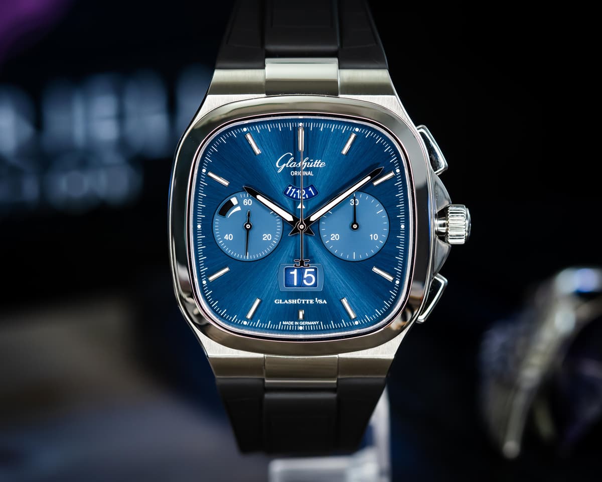 [WTS/WTT] Glashütte Original Seventies Chronograph Panorama Date – BOX & PAPERS – 1-37-02-08-02-63