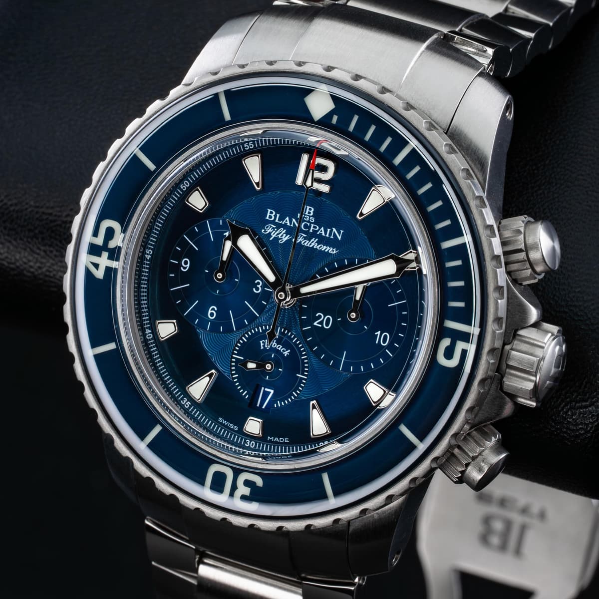 [WTS] Blancpain Fifty Fathoms Chronographe Flyback 45mm Blue Dial 5085FB-1140-71B