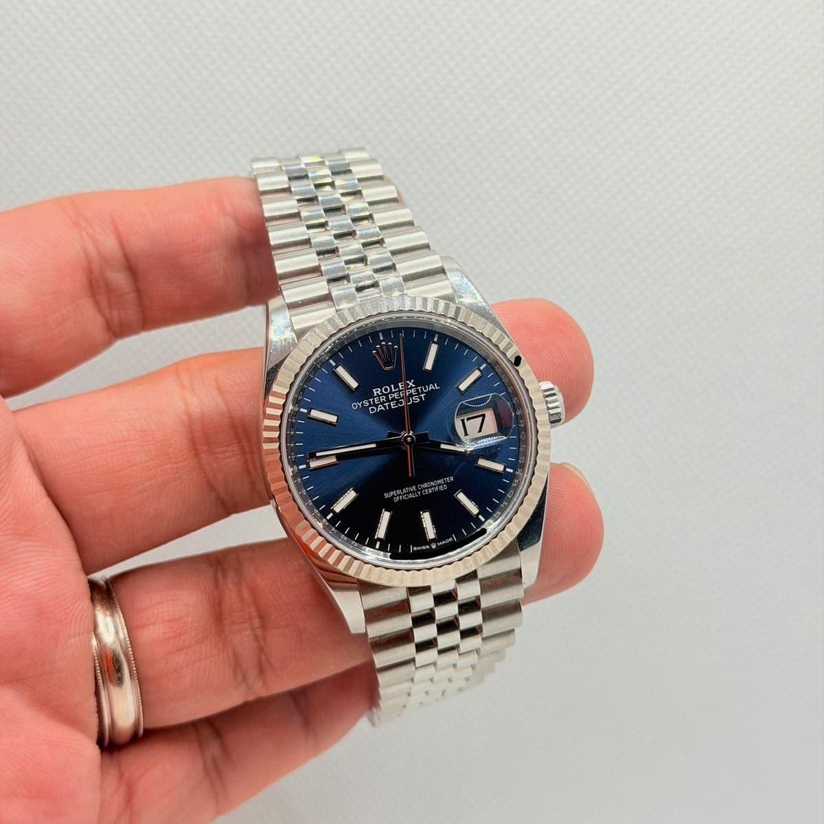 [WTS] Rolex Datejust 36mm Blue 126234 2025, $12.4k