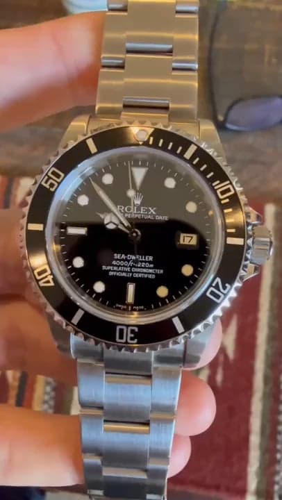 [WTS] CPO 2008 Rolex Sea-Dweller 16600