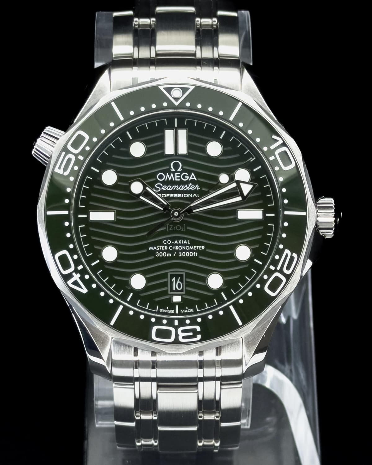 [WTS] 2024 Omega Seamaster Diver 300M Green Wave 42mm 210.30.42.20.10.001 Full Set
