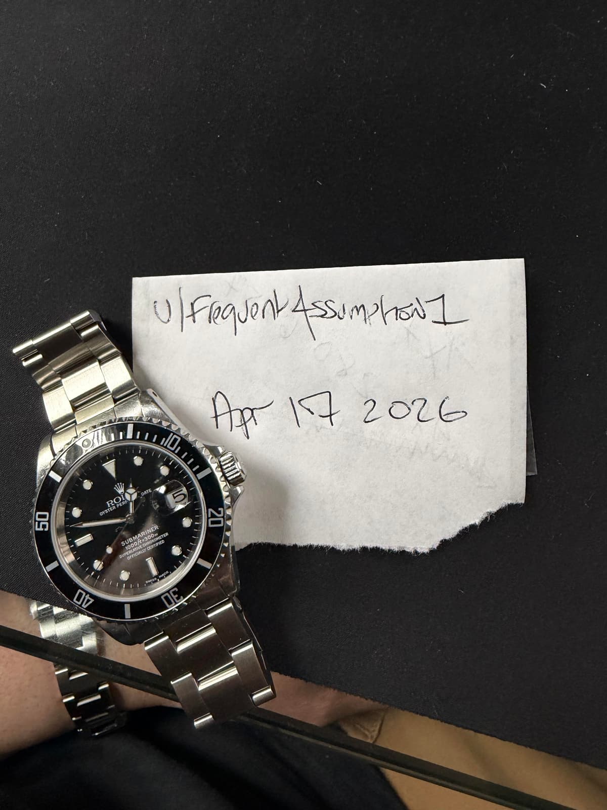 [WTS] Rolex Submariner Date 16610 A Serial