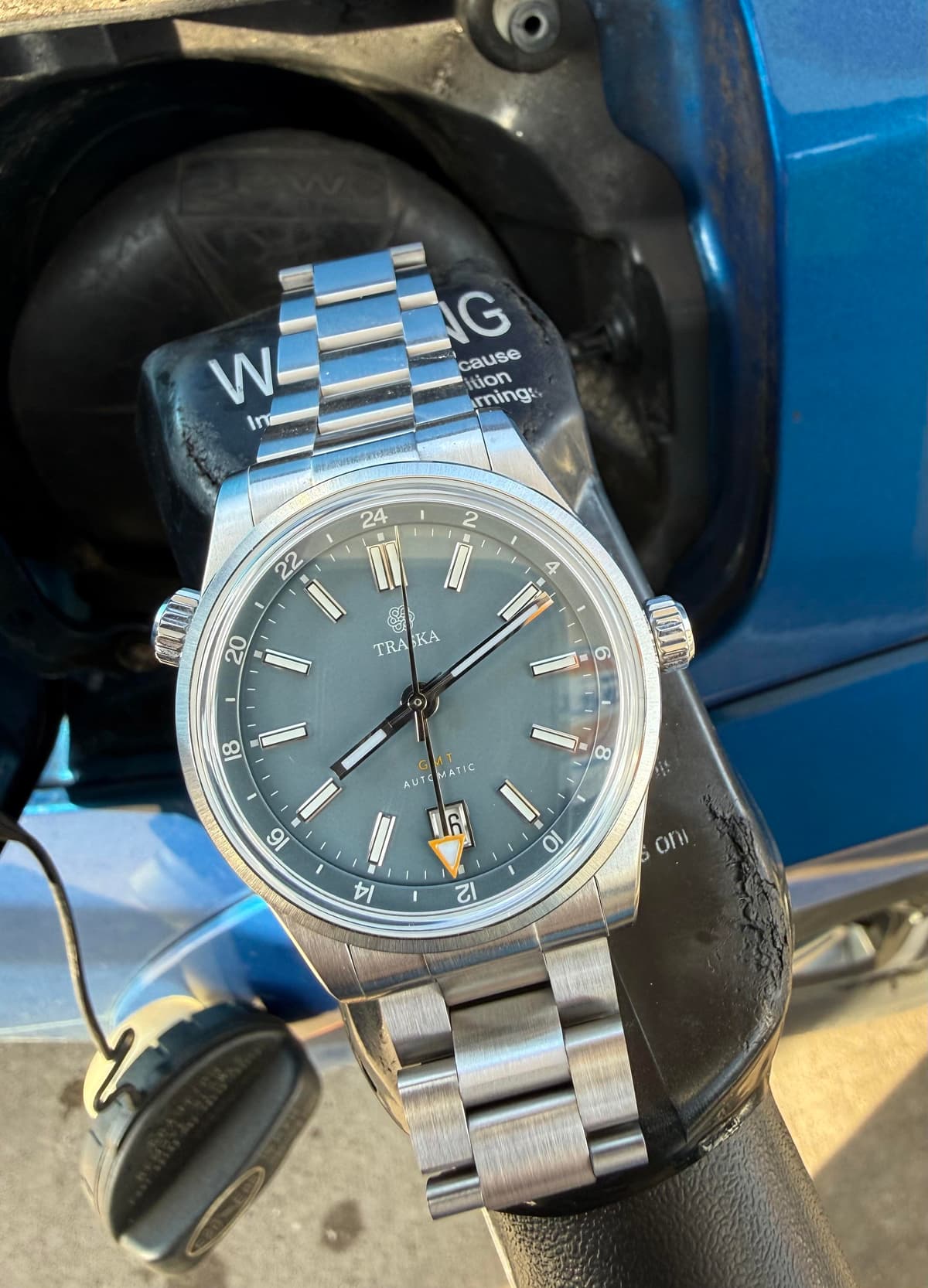 [WTS] Traska Venturer GMT Steel Blue, Gen 6