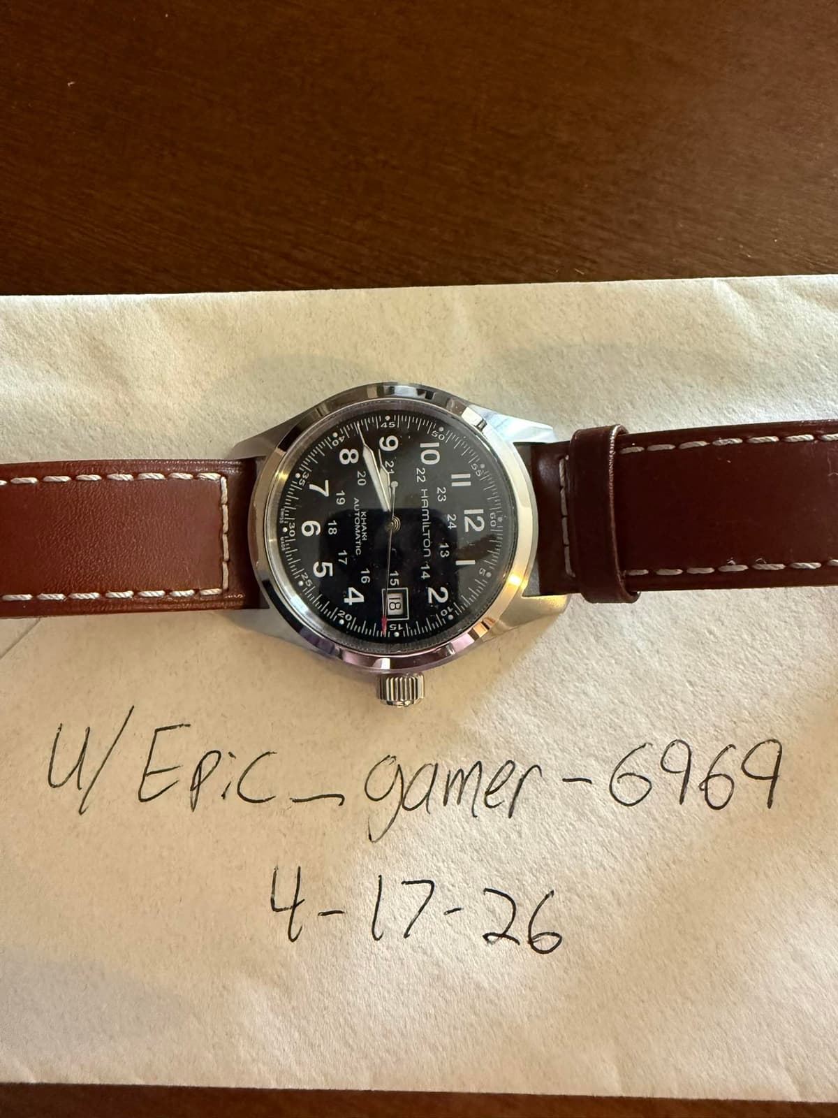 [WTS] Hamilton Khaki Field Auto 38mm
