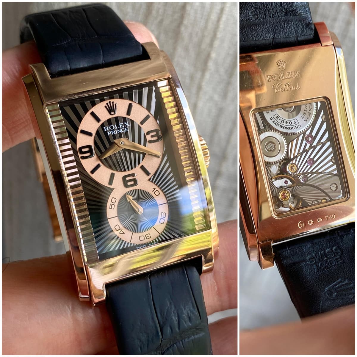 [WTS] Rolex Cellini Prince. 18K Solid Gold. Ref: 54425. Sharp !! Dare I say - Wow Coctail watch :)