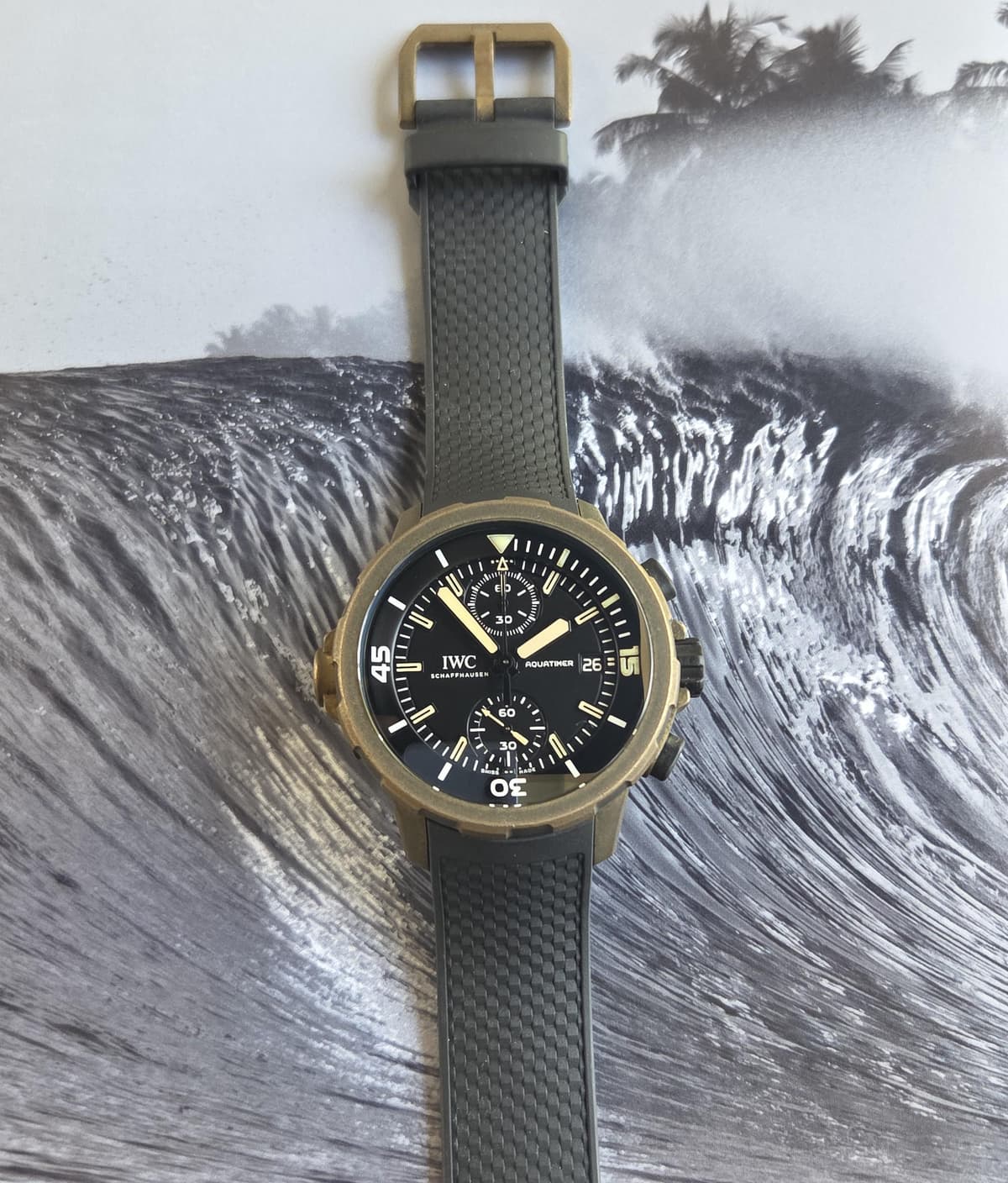 [WTS] IWC Aquatimer Chronograph Flyback – Bronze – Full set & Extended Warranty