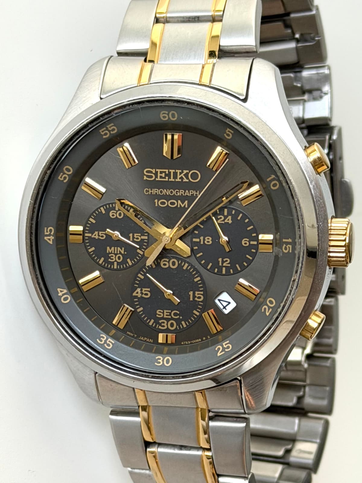 [WTS] Seiko Chronograph Reverse Pikachu Two-tone SKS591