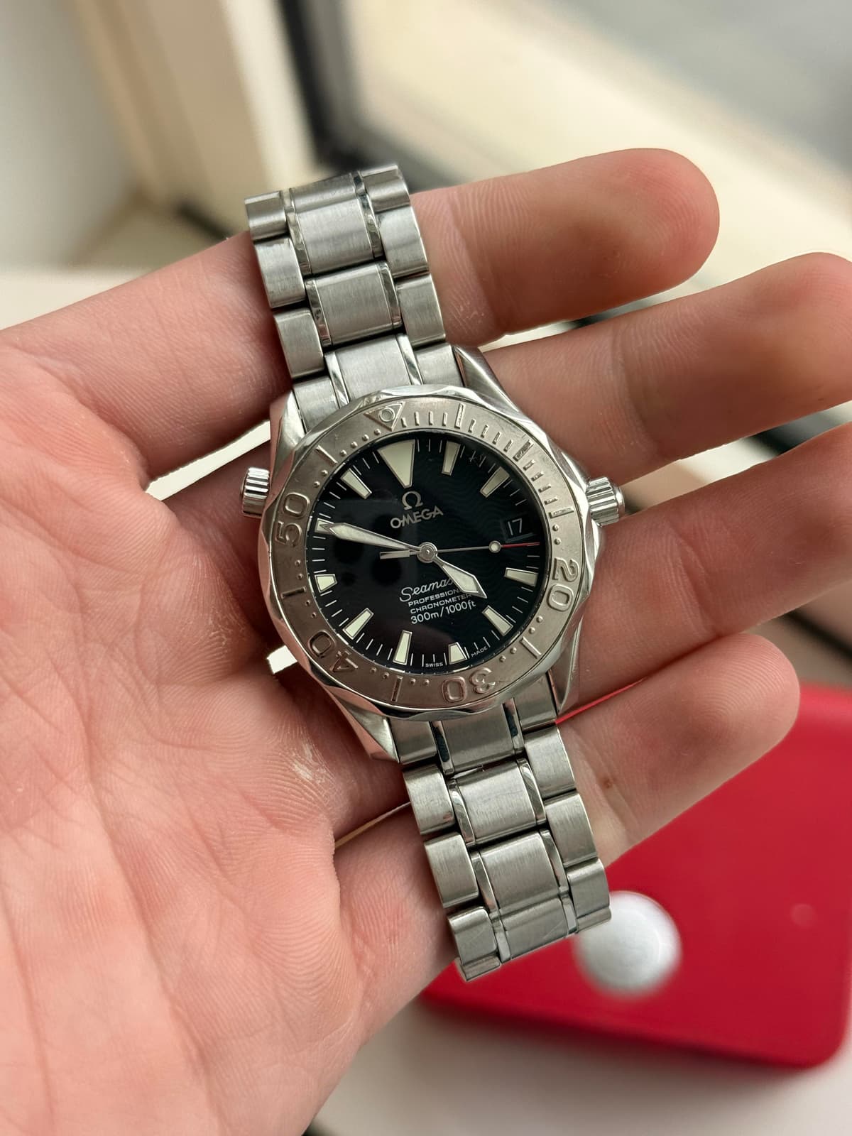 [WTS] Omega Seamaster 2236.50 36.25mm Automatic with 18K White Gold Bezel $2500 Shipped