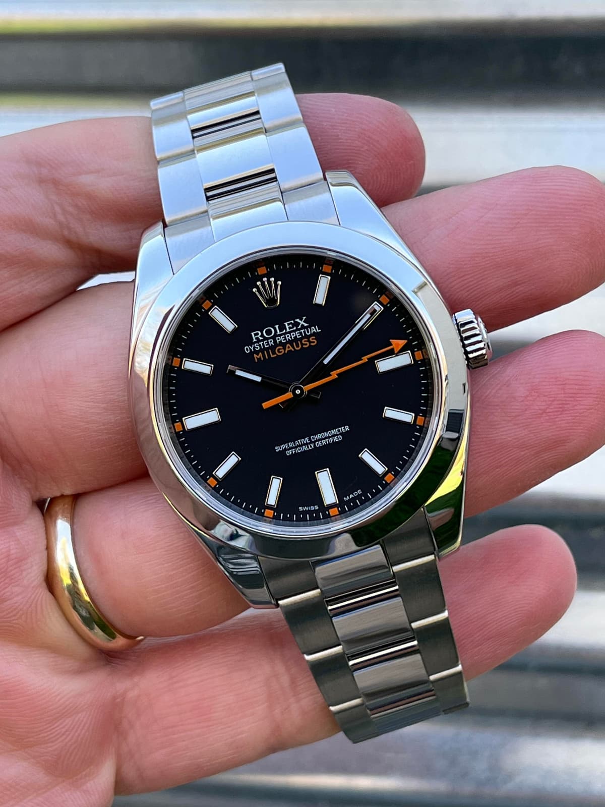[WTS] 2008 Rolex Milgauss 40mm Ref.116400 / Box & Card / $8900