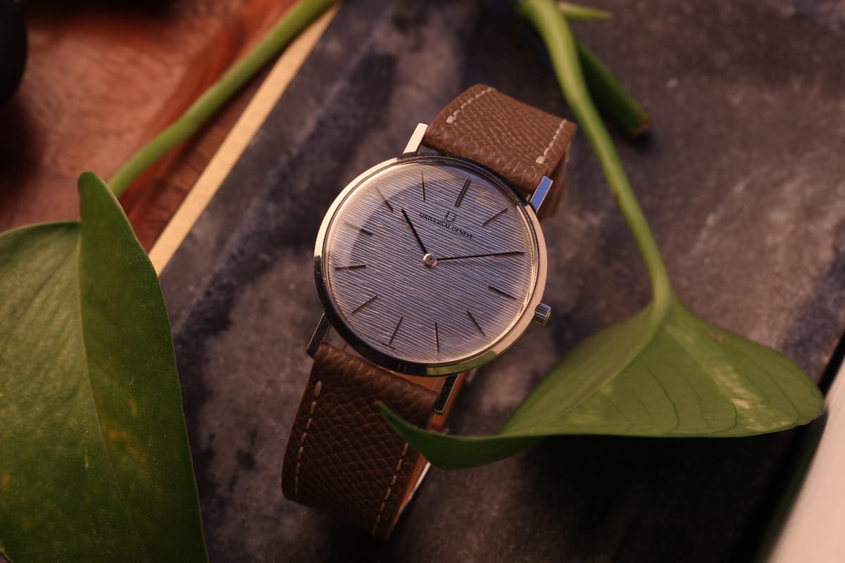 [WTS] 1970s Universal Genève 18k White Gold 342100