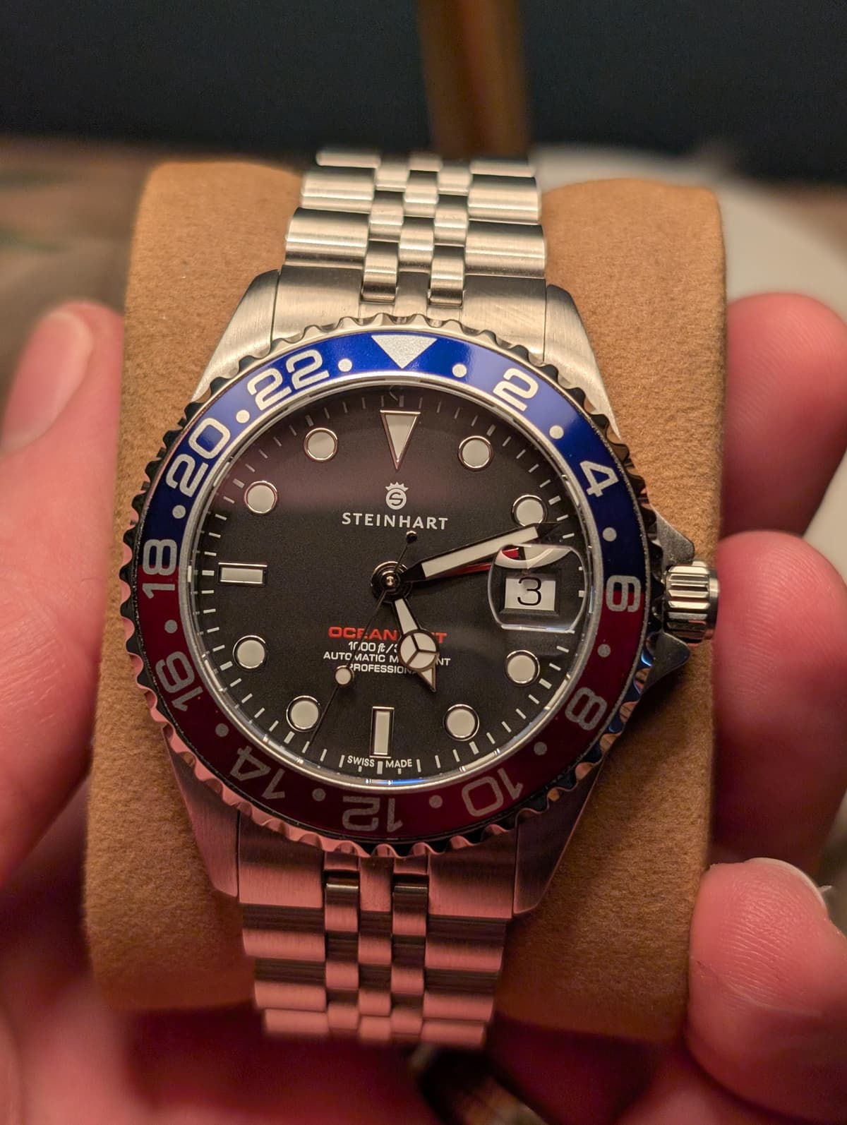 [WTS] Steinhart Ocean One GMT Pepsi 39mm