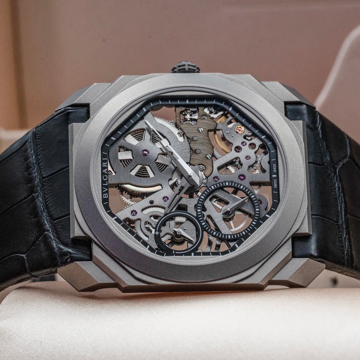 [WTS] Bulgari Octo Finissimo Skeleton 102714 40mm Titanium Box Papers 2018