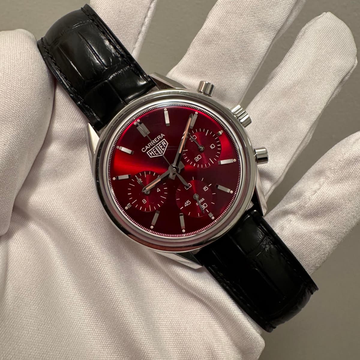 [WTS] TAG Heuer Carrera Chronograph Special Edition Red Dial Ref. CBK221G.FC6479 - FULL SET! 🔥$6,750🔥
