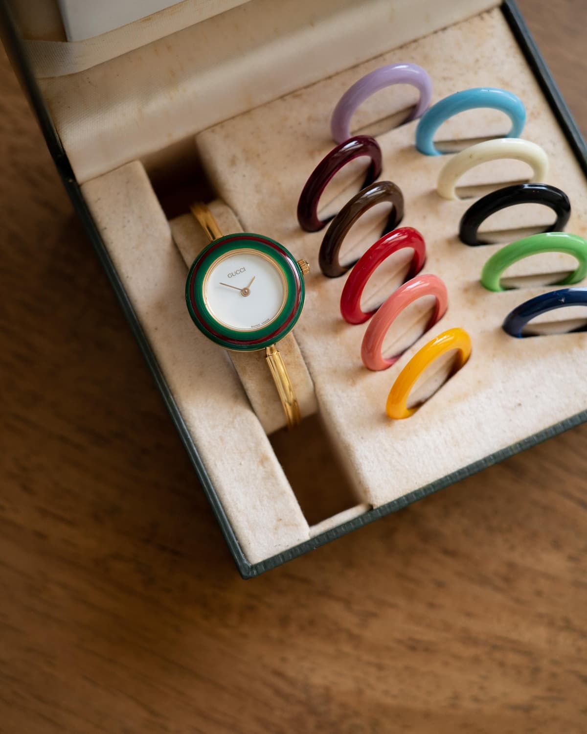 [WTS] Vintage Gucci 11.12/12 Bangle Full Kit 🟢 🔴