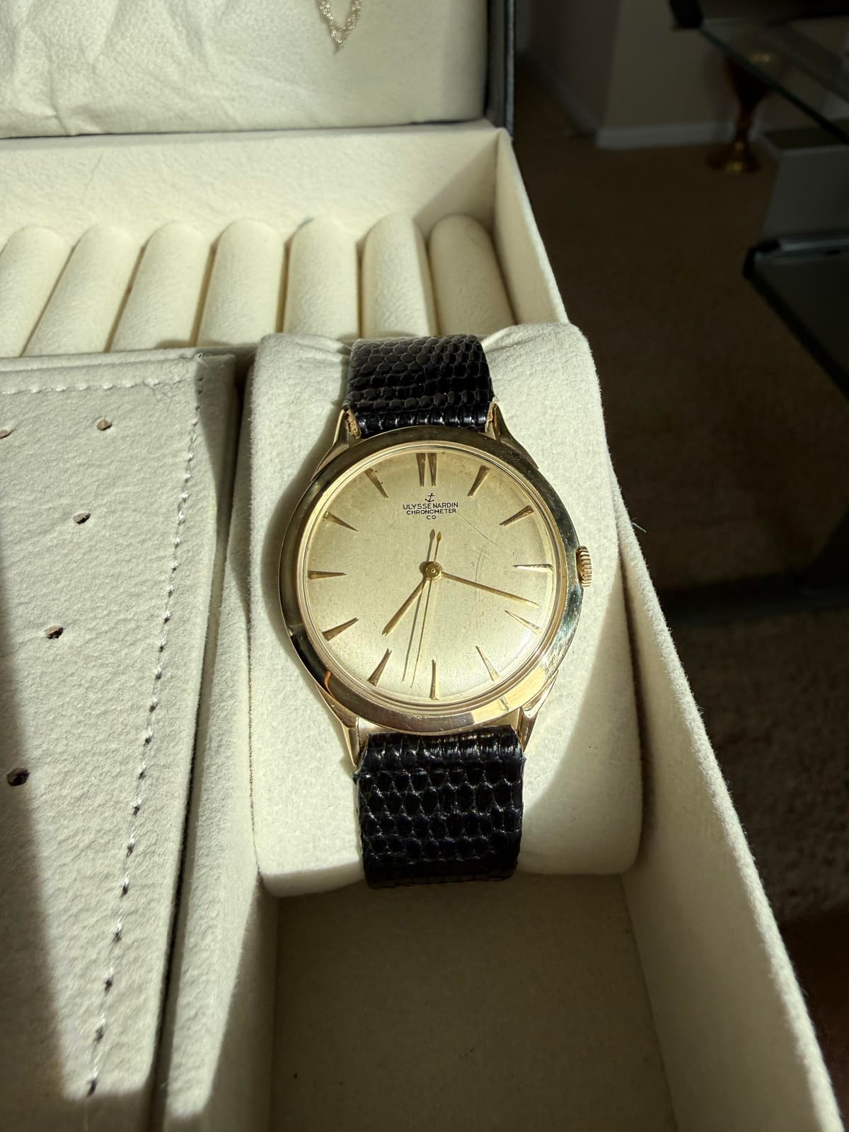 [wts] Ulysse Nardin Chronometer 34 mm 14k gold