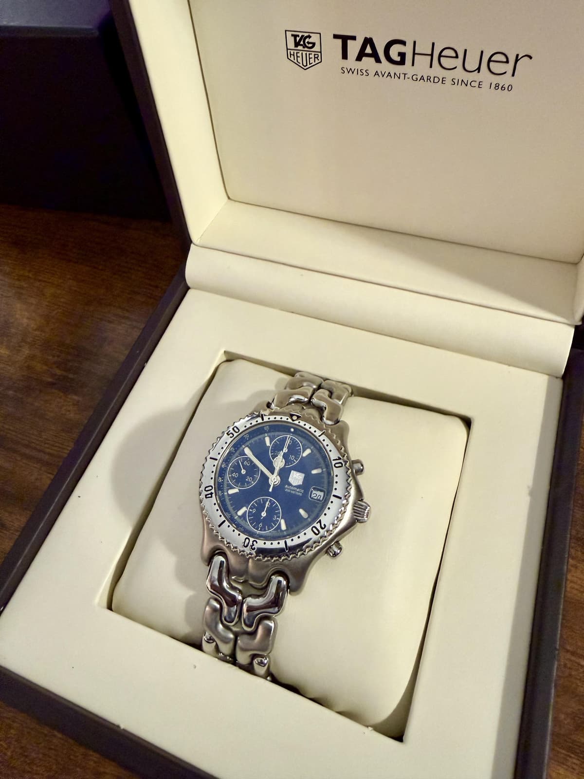 [WTS] TAG Heuer S/el Chronograph Mika Häkkinen LE 293/300 – $2100