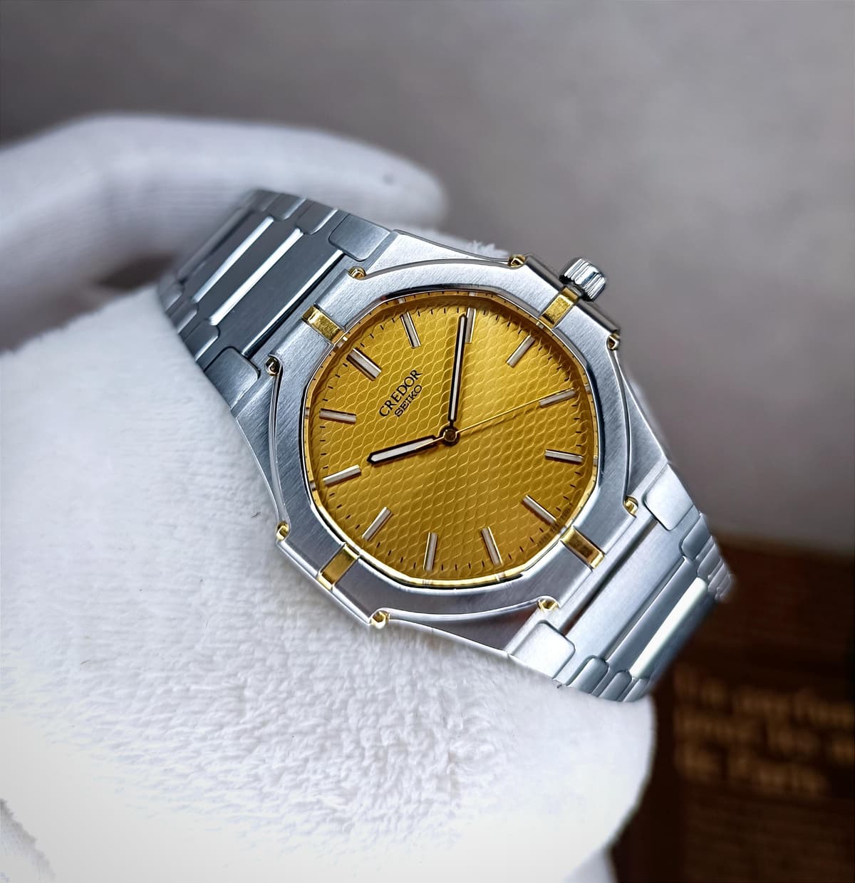 [WTS] Seiko Credor 9461-5010 "Genta Twin" là Gérald Genta Design| 1979 Year— Rare Japanese Luxury Sports Watch| Excellent Condition