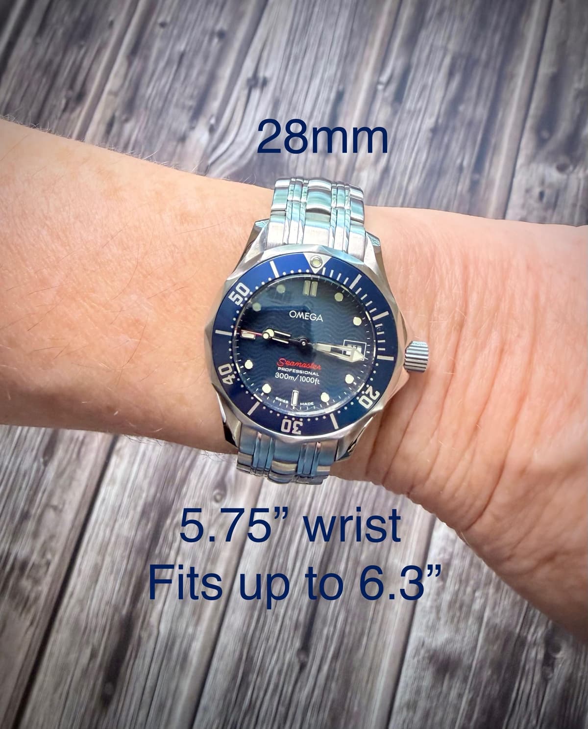 [WTS] Omega Seamaster Professional 300M Ladies 28mm – Ref. 2224.80 – Fresh Service (March 2026), Exceptional Condition