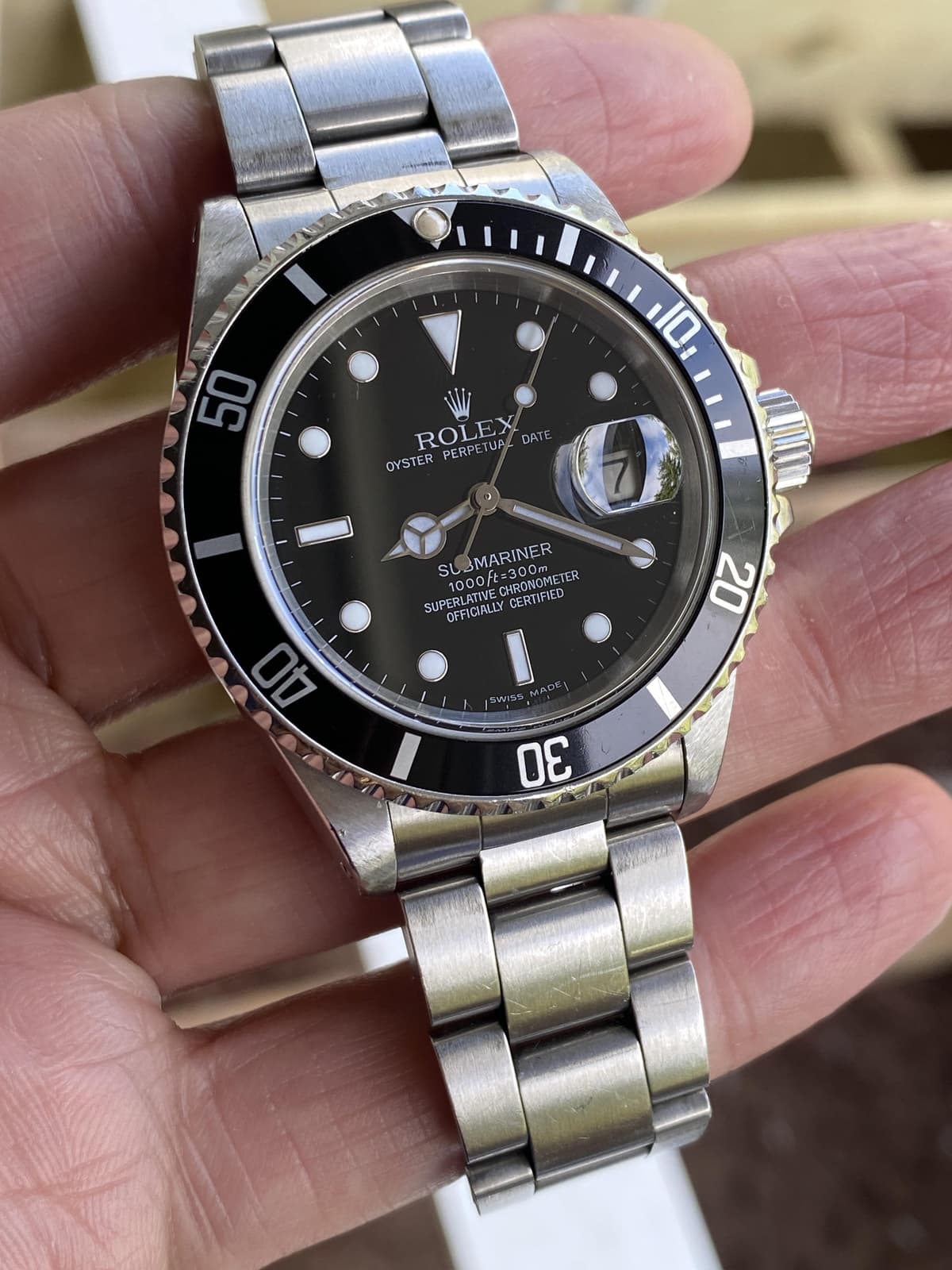 [WTS] Rolex Submariner. 16800. Year 1985. High beat calibre 3035. QuickSet.