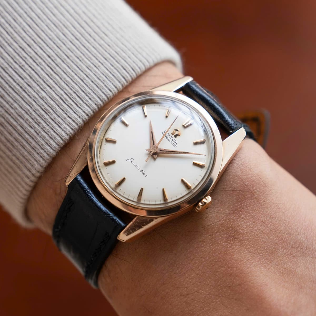 [WTS] 1960s Omega Seamaster Ref. 14700 | Rose Gold Capped | No-Date Minimalist Dial | Caliber 552 | Great Condition | All Original | $1000 (SERVICED)