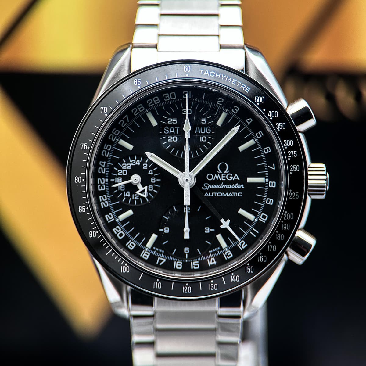[WTS] Omega Speedmaster Day-Date "Reduced" | Black Dial Ref. 3520.50 | 39mm | Stainless Steel | Full Collector's Set