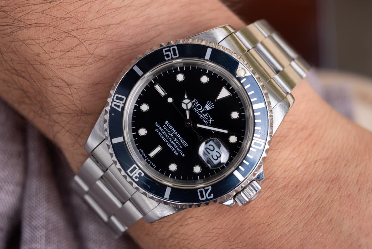 [WTS] 1991 Rolex Submariner Date Ref. 16610 | Tritium Dial | Navy Blue Bezel