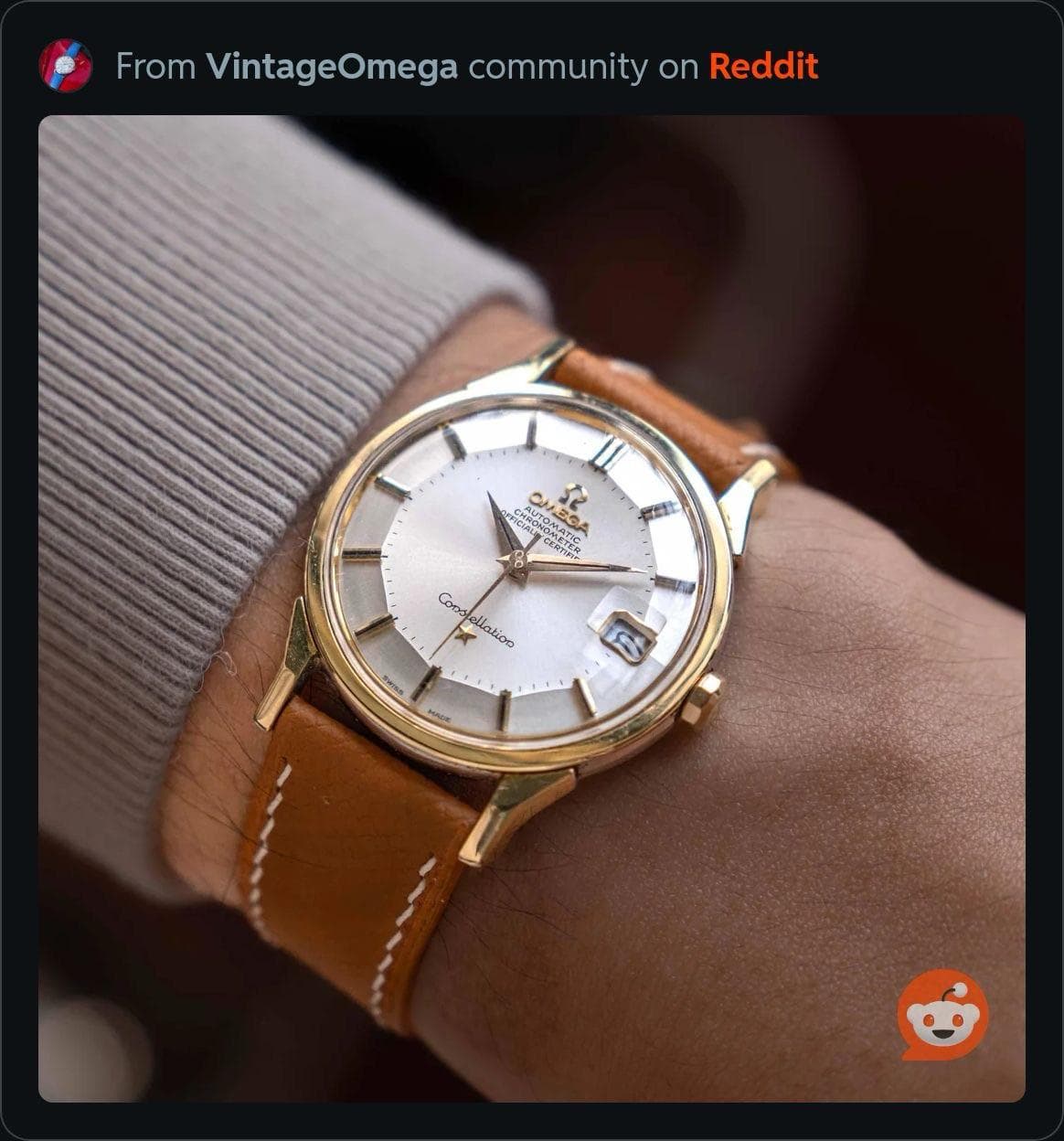 [WTS] Omega Constellation Pie span Gold Cap 168.005 Great Condition All Original $2400