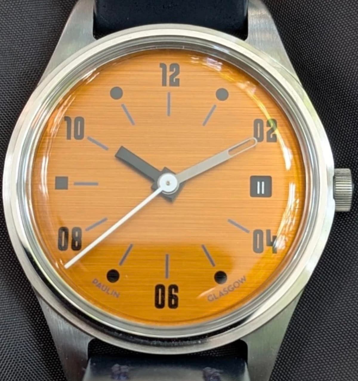 [WTS] Paulin Neo B | Anodized Orange Dial | anOrdain Sister Brand | $525