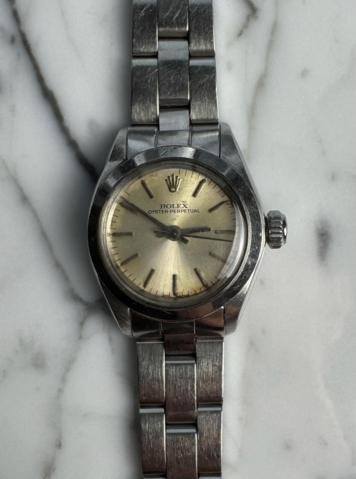 [WTS] Rolex Oyster Perpetual 26 Full Steel Oyster Silver Dial 1978 (Unpolished/Serviced)